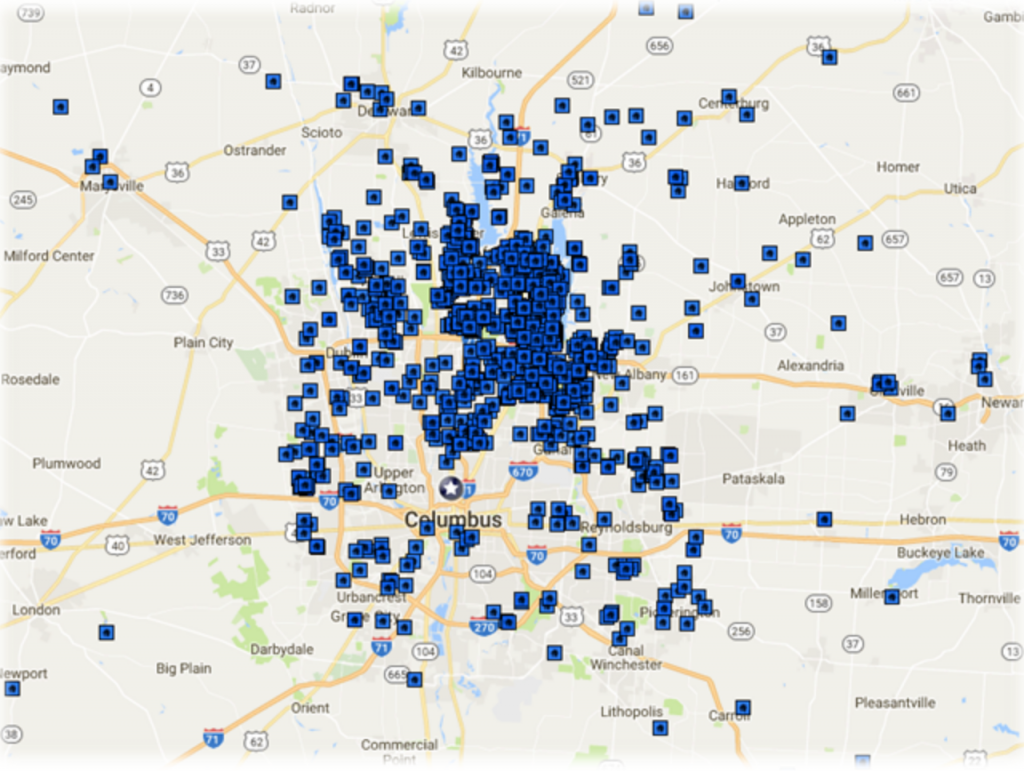 homes sold in central ohio